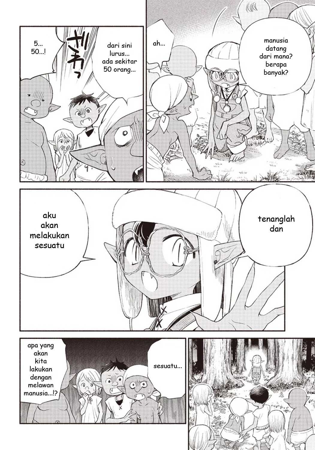 Tensei Goblin da kedo Shitsumon aru? Chapter 02 Bahasa Indonesia